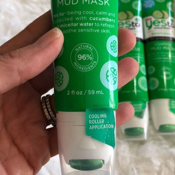 NEW (Pack of 4) Yesto Cucumber cooling mud mask - Picture 3 of 4